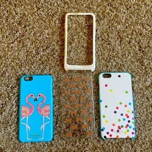 Set of 3 Kate Spade phone cases & insert for iPhone 7plus